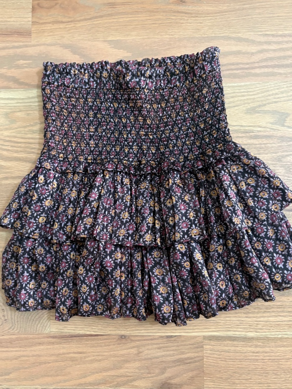 RESET BY JANE SMOCKED SKIRT